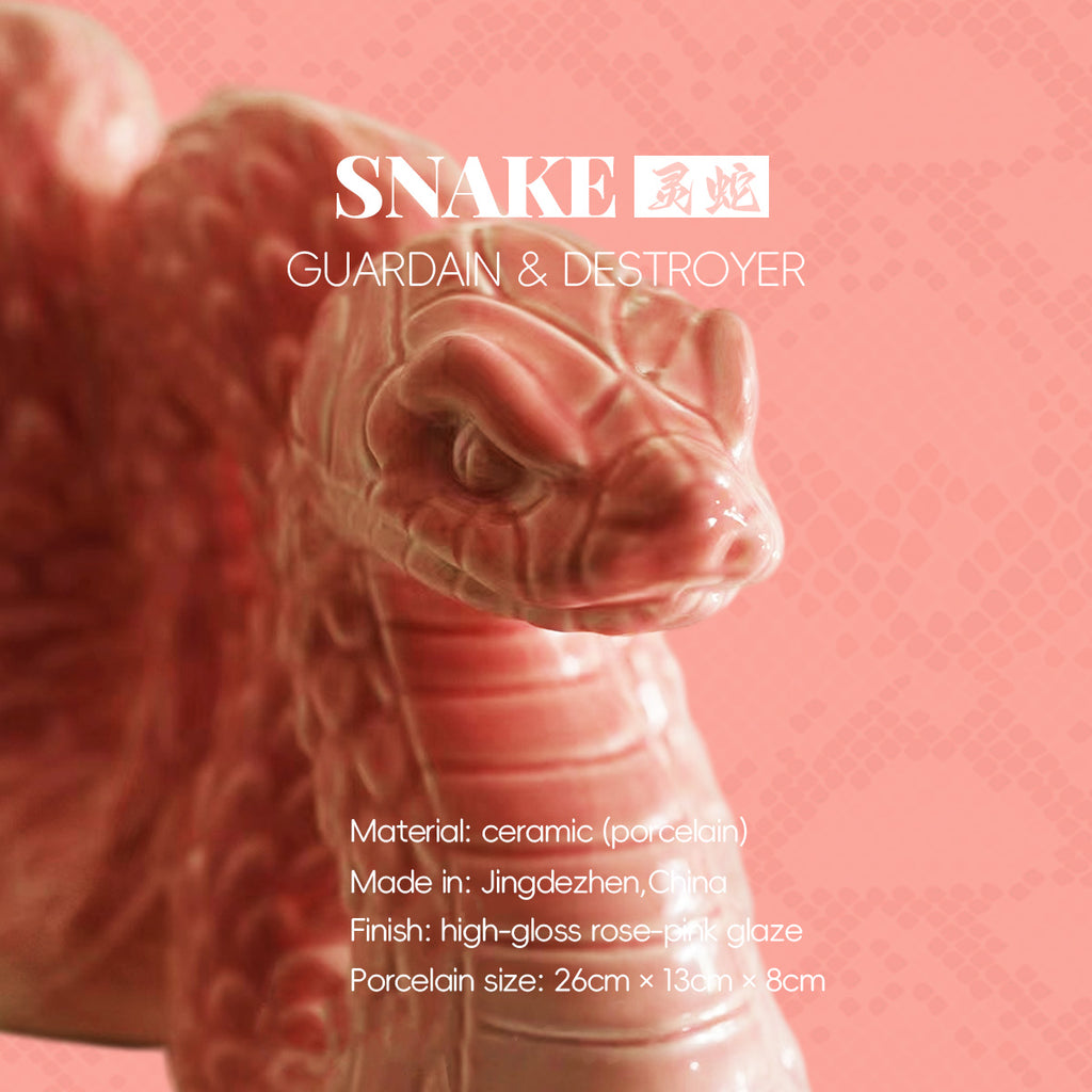 Spirit Snake - Jingdezhen Ceramic Ornament